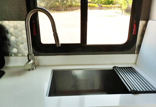 ATC Toy Hauler Kitchen